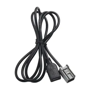 Автомобильный USB-адаптер AUX-кабеля Профессиональный высокопроизводительный удлинитель для Honda Civic Jazz Cr-v Accord Odyssey 2008-2013