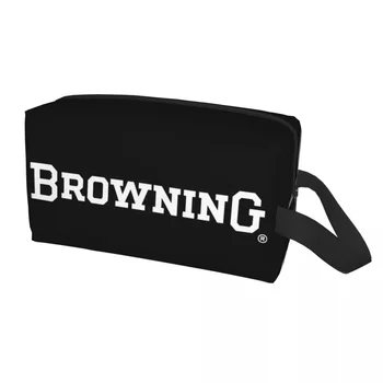 Косметичка Browning, женский косметический органайзер для путешествий, милые сумки для хранения туалетных принадлежностей