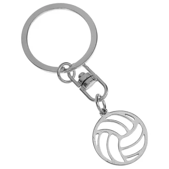 Спортивный брелок Для ключей, Полый Волейбольный брелок, Маленькая спортивная сумка для ключей, Подвесной декор