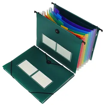 B5 Расширяющаяся папка с файлами, эластичная застежка, Прозрачные конверты, подвесные папки с файлами, Пластиковый держатель для документов, сумка для хранения