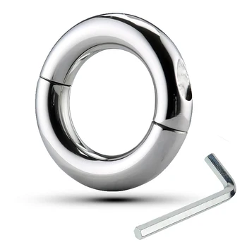 Мужские ограничители мошонки Runyu Металлическое кольцо для члена, задерживающее эякуляцию головки пениса, секс-средства, Стопорное кольцо для спермы, секс-игрушки для взрослых