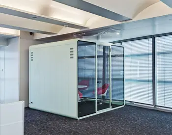 беззвучная телефонная будка частного пространства outdoor office pod Акустические переговорные стручки silent booth для офисной комнаты