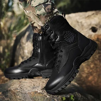 мужские походные ботинки plataform pas cher на тонком каблуке, обувь, тактические кроссовки, весенние спортивные функциональные, Новое поступление, мода-man YDX1