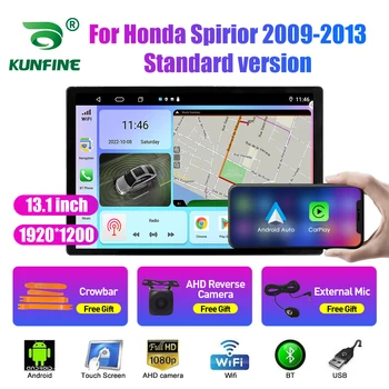 13,1-дюймовое автомобильное радио для Honda Spirior 09-13 Стандартный автомобильный DVD GPS Навигация Стерео Carplay 2 Din Центральная мультимедиа Android Auto