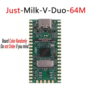 Плата Linux RISC-V Milk-V Duo 2Core 1G CV1800B TPU RAM-DDR2-64M Совместима с Raspberry Pi Pico