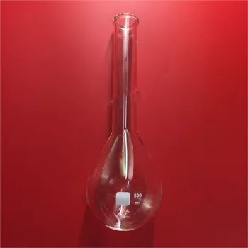 500 мл Лабораторная стеклянная колба Kjeldahl с круглым дном и длинным горлышком для определения содержания азота