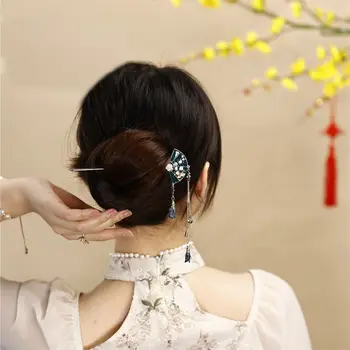 Аксессуары для волос, инструмент для создания причесок, головные уборы в китайском стиле, Древние Головные уборы, заколка в древнем стиле, Палочки для волос Hanfu