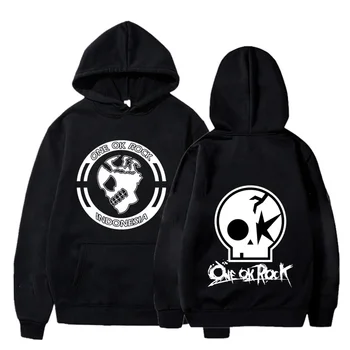 Рок-группа ONE OK ROCK с капюшоном для мужчин, Пуловер, черная толстовка, худи, Японские рок-группы, толстовки, спортивный костюм для мальчиков в подарок