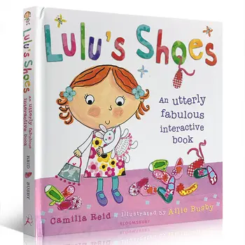 Milu Оригинальная английская обувь Lulu, книжка с картинками для малышей Lulus в твердом переплете