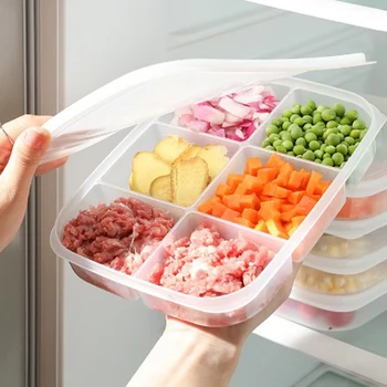 Холодильник, ящик для хранения продуктов, коробка для заморозки мясных ингредиентов, коробка для имбиря, лука, чеснока, коробка для хранения овощей