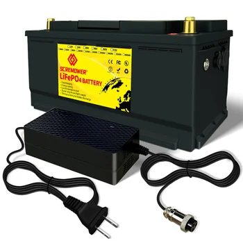 24V 60Ah LiFePO4 Литий-железо-фосфатный аккумулятор для кемперов RV, самокатов, Запас солнечной энергии, Источник питания Электрический
