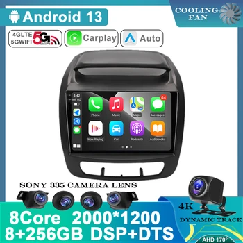 Android 13 Carplay Auto для Kia Sorento 2012 2013 2014 2015 - 2021 Мультимедийный стереоплеер GPS Навигация Wifi FM система DSP BT