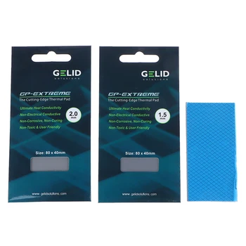 Термопаста GELID GP-Ultimate мощностью 15 Вт/MK для видеокарты на материнской плате с силиконовой смазкой, силиконовая прокладка для отвода тепла