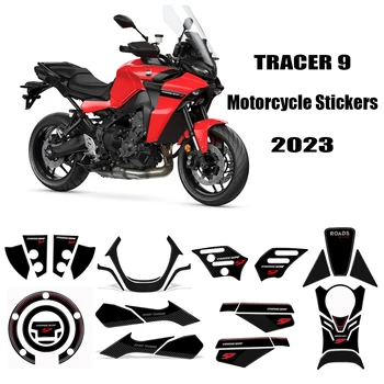 Наклейка на мотоцикл Tracer 9, Наклейка для защиты топливного бака, Полный набор наклеек на корпус, устойчивый к царапинам, подходит для Yamaha TRACER 9 2023