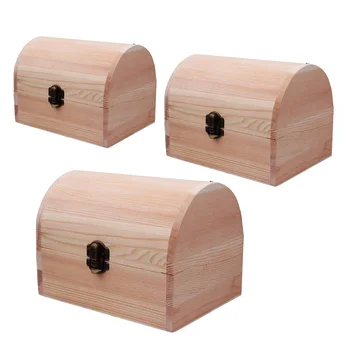 Деревянные Арочные навесные ящики для хранения Многофункциональные навесные коробки Подарочная упаковка шкатулка для ювелирных изделий Коробка для хранения домашней утвари