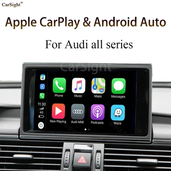 Беспроводное Зеркало заднего вида Android для автоматической Дооснащения Apple Carplay для AUDI MMI 2G 3G 4G A1 Q2 A3 Q3 A4 A5 Q5 A6 Q7 A8