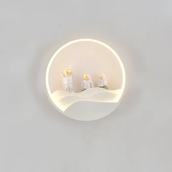 Современный минималистичный трехцветный светодиодный настенный светильник, декор домашнего интерьера, настенное бра для гостиной, прикроватные люстры для спальни