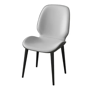 Дизайнерские обеденные стулья со спинкой Эргономичные Ультралегкие Минималистичные обеденные стулья для гостиной Дешевая мода