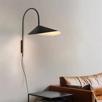 Креативный дизайн светодиодного настенного светильника Лампа danish для гостиной спальни прикроватной тумбочки для кухни Поворотные настенные светильники для прихожей CX100BT