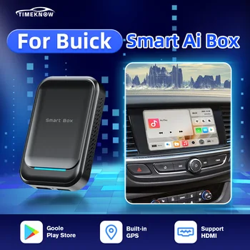 TIMEKNOW Ai Box Для Buick Wireless CarPlay Беспроводной Android Автоматический Адаптер HDMI GPS Для Regal Encore GT GL6 Excelle Envision GL8