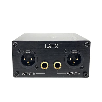 Изолятор аудиосигнала 6.35 Головка микшера XLR для удаления звукового тока, фильтра акустических шумов LA-2