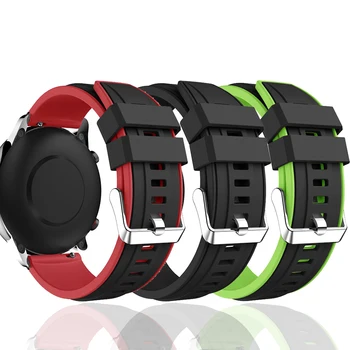 Ремешок Для Смарт-часов Mibro Watch A1 X1 Lite2 Ремешок для Смарт-часов 20мм 22мм Силиконовый Браслет Для Mibro C2 Lite 2-Цветной Ремешок Для часов Correa