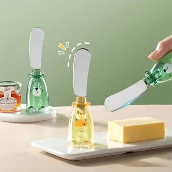 WORTHBUY Милый нож для масла из нержавеющей стали, резак для сыра, нож для намазывания десертного джема, нож для нарезки сыра, Кухонные инструменты