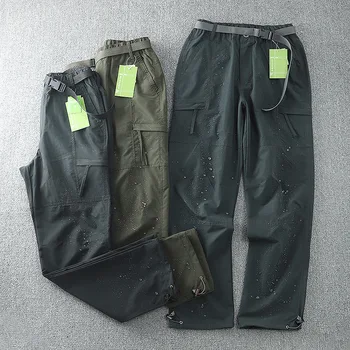 Летние быстросохнущие повседневные брюки Мужские армейские брюки в стиле милитари Мужские тактические брюки карго Мужские легкие водонепроницаемые брюки