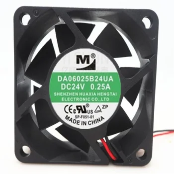 DA06025B24UA 6025 24v 0.25a 6 см 2-проводной вентилятор охлаждения инвертора