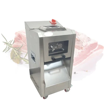 Коммерческая машина для резки мяса 300 кг / ч, машина для нарезки мяса, измельчающая мясо/ кубиками машина