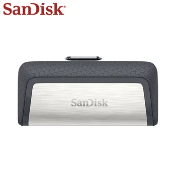 SanDisk Type-C Флешка USB 3.1 Двойной OTG USB Флэш-накопитель SDDDC2 Extreme Pen Drive 256 ГБ 128 ГБ 32 ГБ Memoria USB Stick Высокая Скорость