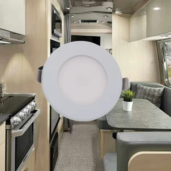 Светодиодный светильник мощностью 3 Вт, встраиваемый в потолок IP67, прожекторная лампа на шесте, яхта на колесах, гостиная, спальня, коридор, внутреннее наружное освещение