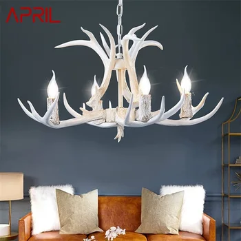 Современная подвесная люстра APRIL, креативные светодиодные подвесные светильники для декора потолка в домашней столовой