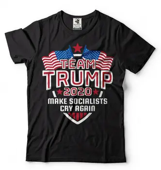 Рубашка Дональда Трампа на выборах президента Команды Трампа 2024 года Снова заставляет социалистов плакать