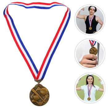 Декоративная бейсбольная медаль Спортивная игра Подвесная Медаль Круглая Наградная медаль с лентой