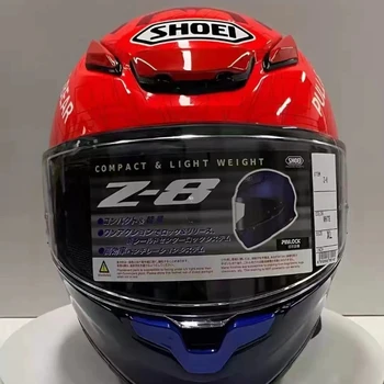 Мотоциклетный шлем SHOEI Z8 Marquez 6 RF-1400 с полным лицом, шлем для езды по мотокроссу, шлем для мотобайка Capacetes