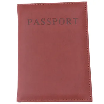Модный чехол для загранпаспорта из искусственной кожи, сумка для удостоверения личности, бумажник для паспорта, защитный рукав, сумка для хранения