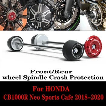 Для HONDA CB1000R Neo Sports Cafe 2018-2020 Защита шпинделя переднего заднего колеса от ударов