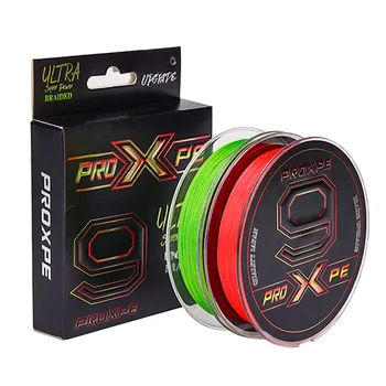 PROXPE Плетеная Леска PE Multifilament Carp Fly 12/9/8 Strand 100M Multicolor Japan Spinning Extreme PE Strong Weave