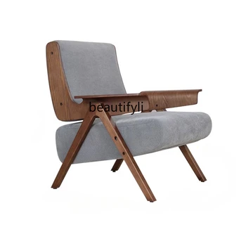 Легкий роскошный Одноместный диван-кресло специальной формы, современная креативная Простая Дизайнерская гостиная, спальня, Балкон, кресло для отдыха
