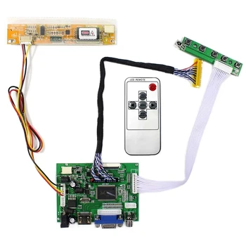 Комплект мониторов платы управления HDMI + VGA для LTN154X3-L01 N154I2 Драйвер платы контроллера ЖК-дисплея со светодиодным экраном