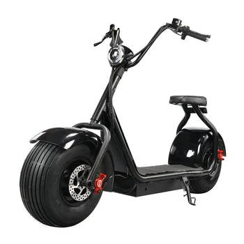 [Акции США и ЕС] 2022 классический дешевый электрический скутер 18 дюймов 1500 Вт 1000 Вт Двухколесный электрический скутер для взрослых с литиевой батареей