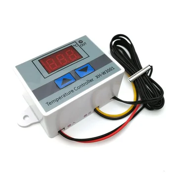 XH-W3001 Цифровой контроль температуры Микрокомпьютерный Переключатель термостата Термометр Новый Терморегулятор 12/24/220 В