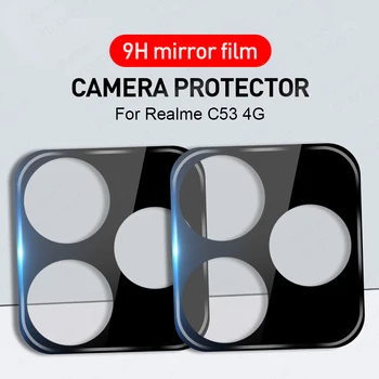 2ШТ 3D Изогнутый Объектив Камеры Защитное Стекло Телефона Для Realme C53 C 53 53C 4G Realmec53 6,74 Дюйма задняя Линза Защитный Стеклянный Чехол