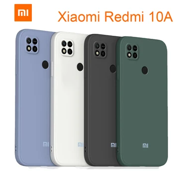 чехол xiaomi Redmi 10A жидкий силиконовый чехол для xiaomi redmi 10A чехлы для телефонов