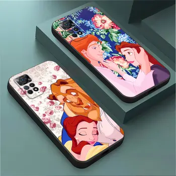 Чехол для Телефона Xiaomi Redmi 12C 9C 10C 10A 10 12 K60 K60E K40s 9A K50 Gaming K40 Pro 9T Disney Ariel Белоснежный Принц Чехол